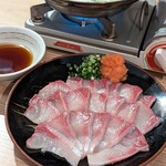 和ぐや - 寒ブリしゃぶしゃぶ