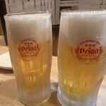 和牛のたんや - オリオン生ビール