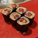 相撲寿司大砲部屋 - 桜納豆巻き