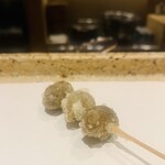 日本橋 蕎ノ字 - ⑤ 零余子（ムカゴ）