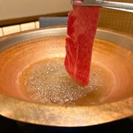 先斗町しゃぶしゃぶすき焼き きらく - 