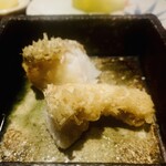 日本橋 蕎ノ字 - ⑭ 愛媛産白甘鯛松笠揚げ