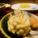 日本橋 蕎ノ字 - ⑲ 根室産無洗雲子（鱈白子）