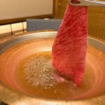 先斗町しゃぶしゃぶすき焼き きらく - 