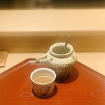 日本橋 蕎ノ字 - 蕎麦湯