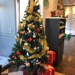 どら焼き まかな - クリスマスカラーな店内♡