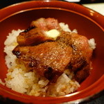 Akasaka Tsutsui - ビフテキ丼ミニ