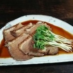 手打ちそばと朝宮茶の店 黒田園 - 合鴨ロースト 旨かった♪