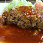メルヘン - 2012年11月　ハンバーグ　家庭的ですがうまかったです！