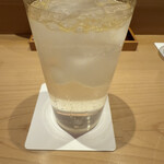 鮨 大地 - かぼすサワー