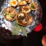 金山個室居酒屋 アカリバ - これで4人分、ちょっとわけにくい