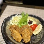 鰻や牡蠣とか 炭し - 