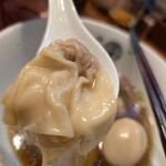 らぁ麺 とうひち - 肉ワンタン。