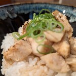 らぁ麺 とうひち - 塩だれが効いてます。