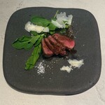 和牛料理 蓮 - 和牛タンのタリアータ