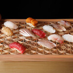 麻布十番 鮨 天万 - 