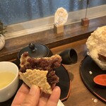 大阪浪花家 - たい焼き、粒あん、皮、うまし。