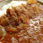 デコイ - 2012年11月　カツインドカレー800円　かなり独創的なカレーでした！絶品です！