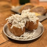 ああああ - 釜揚げしらすのパン・コン・トマテ