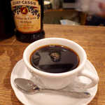 カフェ エ バール ドゥー - 夜のブレンドコーヒー。寒い夜に、沁みるねぇ…