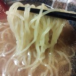 麺遊心 - 替え玉のもっちり真空熟成多加水（極細）麺。＋￥40（H26.12.5撮影）