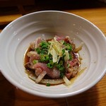 味処霧島 - サービスで出してくれた刺身