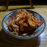 味処霧島 - 100円均一メニューのキムチ