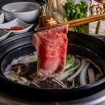 しゃぶしゃぶ すき焼き 焼肉　兜　奥座 - 