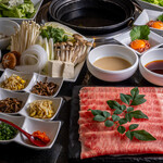 しゃぶしゃぶ すき焼き 焼肉　兜　奥座 - 