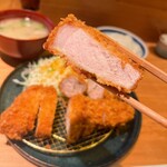 銀座とんかつ檍 - ロース♪