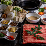 しゃぶしゃぶ すき焼き 焼肉　兜　奥座 - 