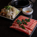 しゃぶしゃぶ すき焼き 焼肉　兜　奥座 - 