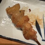 やきとり 日本酒 ふくの鳥 - ぼんじり え？これぼんじり？って思った！めっちゃ美味しい皮とモモでしょ！