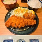 銀座とんかつ檍 - ランチミックス　2,000円
      （ロース　180g  ヒレ　60g）