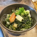 うどん茶房 KAKAYA - ミニ海苔明太バター丼 320円