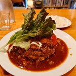 キッチン Oh!Way - Oh!way風牛すじシチューかけハンバーグステーキ