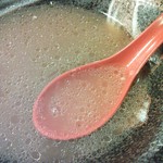 麺遊心 - 麺遊心ラーメン￥720のガラとあごだしのＷスープ（H26.12.5撮影）