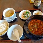 中国料理 天龍 - 麻婆豆腐セット