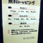 ラーメンイエロー 御徒町店 - コール