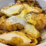 稲荷蕎麦　萬盛 - 鶏天とじ丼
