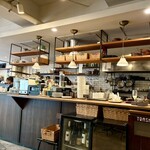 ブレッド マチエール - 店内カウンター