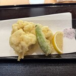 ひょうたん寿司 - たら白子天ぷら¥1078
