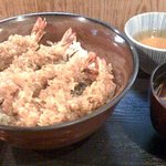 天ぷら よしおか - 天丼です。