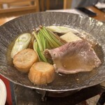 日本料理 隨縁亭 - 鍋（加熱中）