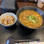 讃岐うどん つる凜 - カレーセット（かやく）