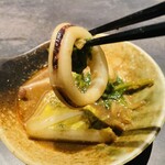 日本酒と海鮮 痛風屋 - イカ　鍋に追加