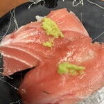 活魚寿司 - 中トロ2カン盛り