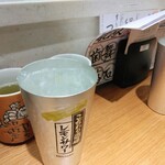 立食い寿司 根室花まる - レモンサワー550円（税込）×２