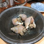立食い寿司 根室花まる - 煮つぶ貝560円（税込）