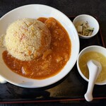 華空間 - ボリュームセット　エビチリ炒飯セット